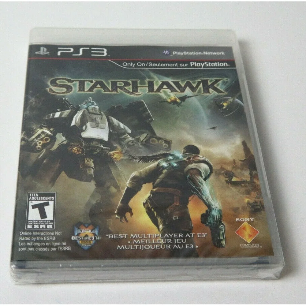 STARHAWK  - PLAYSTATION 3 - NEW / FACTORY‎ SEALED!